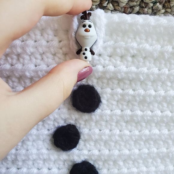 🎁Olaf from‎ Disney's Frozen Crocheted Bag - Picture 9 of 12